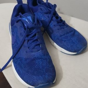 Blue snake design Nike Air Max